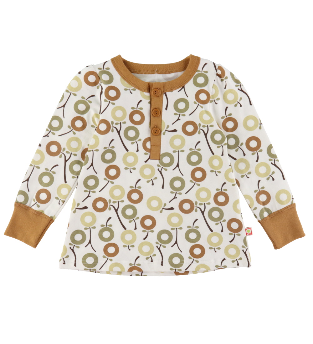 Katvig Pyjama set - Wit m. Appels