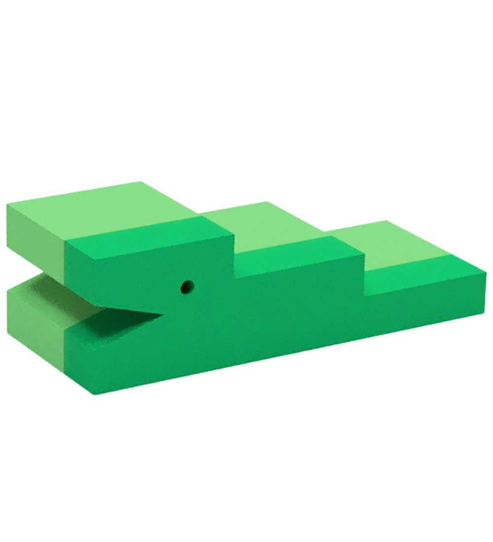 bObles Crocodile - L 24 - 60x24x18 cm - Spring Green