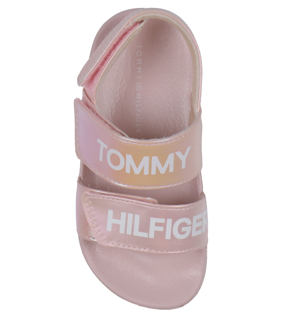 Tommy Hilfiger Flip Flops - Velcro - Pink