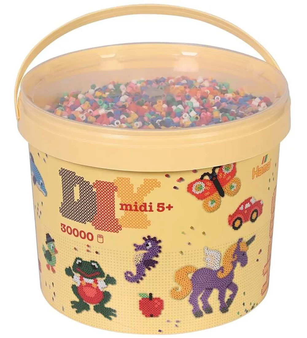 Hama Midi Beads - 30,000 pcs - 00 Mix