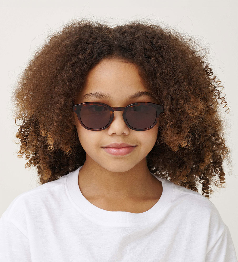 MessyWeekend Kids Zonnebril - Bille The Kid - Schildpad Brown