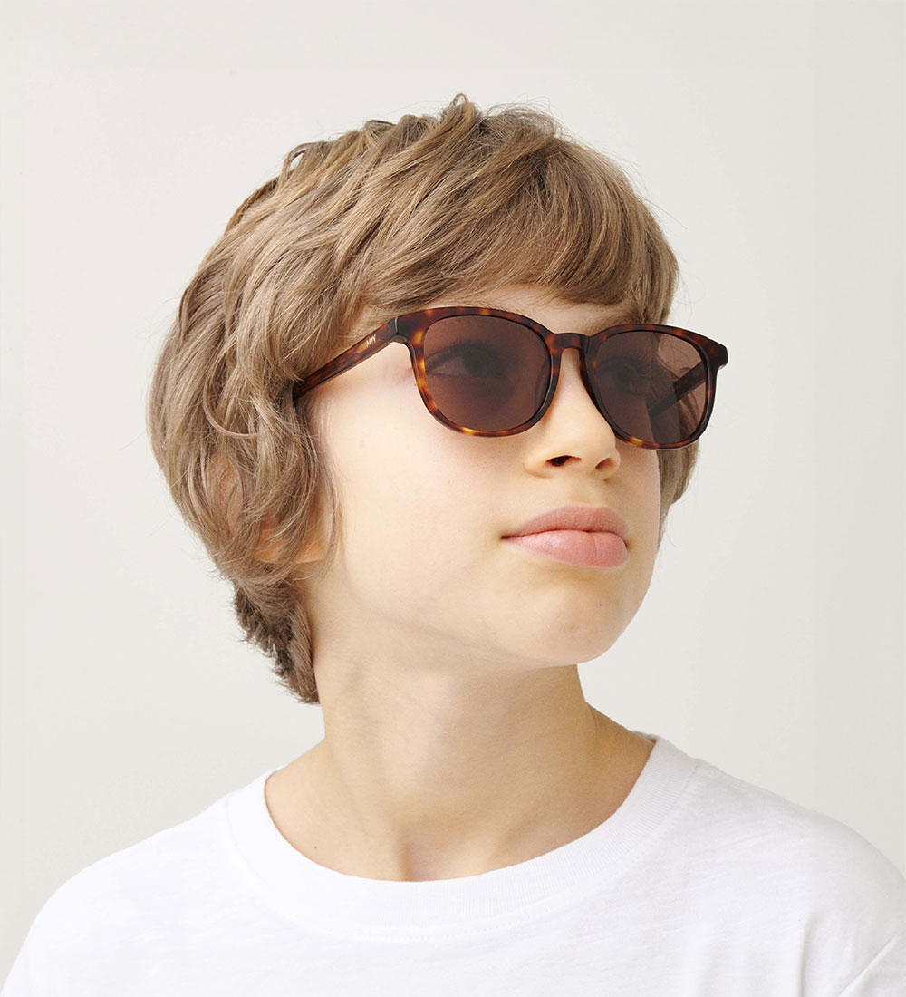 MessyWeekend Kids Solglasögon - Charlie The Kid - Tortoise Brown
