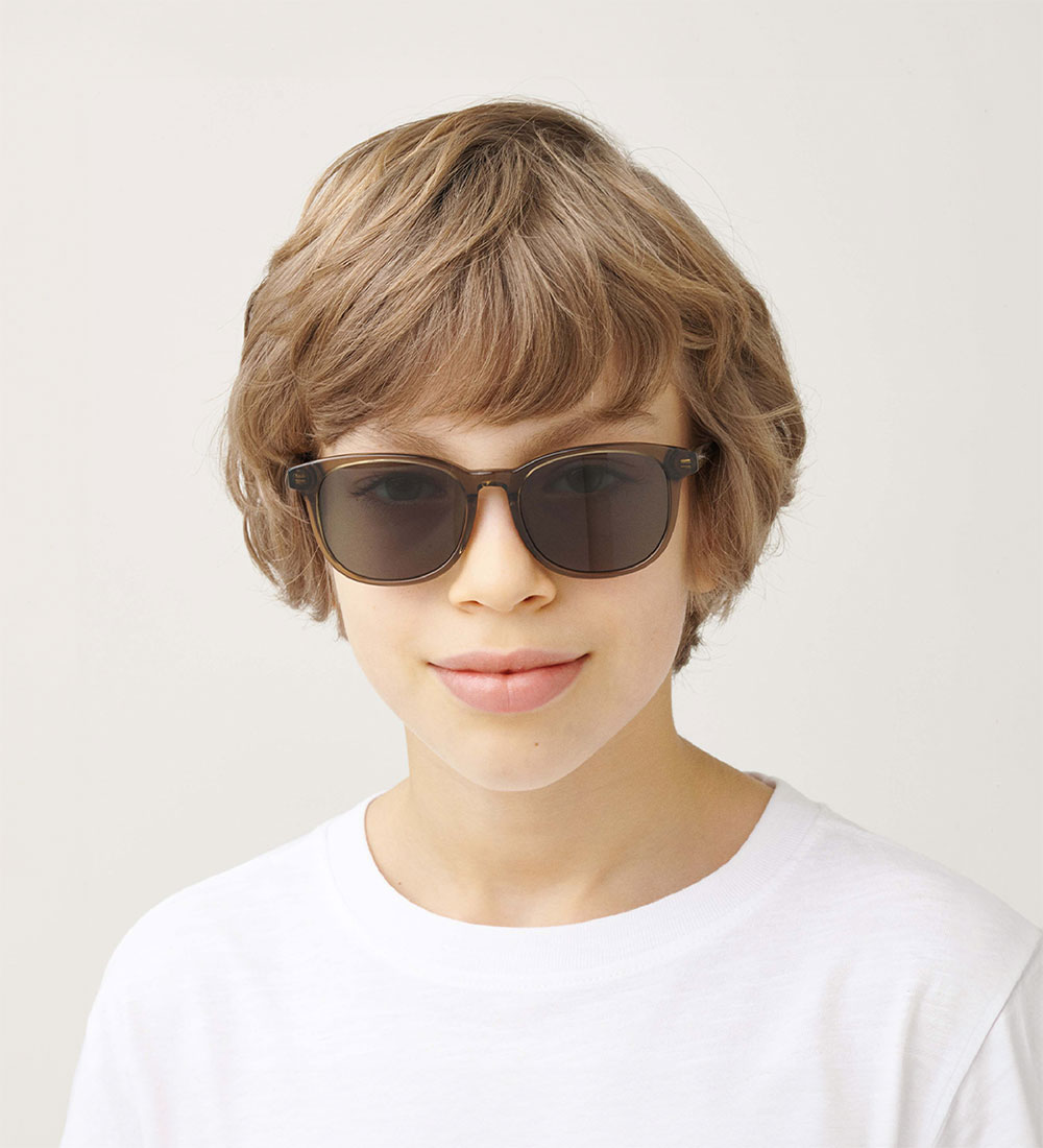 MessyWeekend Kids Solglasögon - Charlie The Kid - Flaska Green