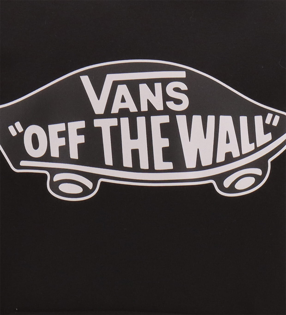 Sweat à Capuche Vans - Noir av. Blanc