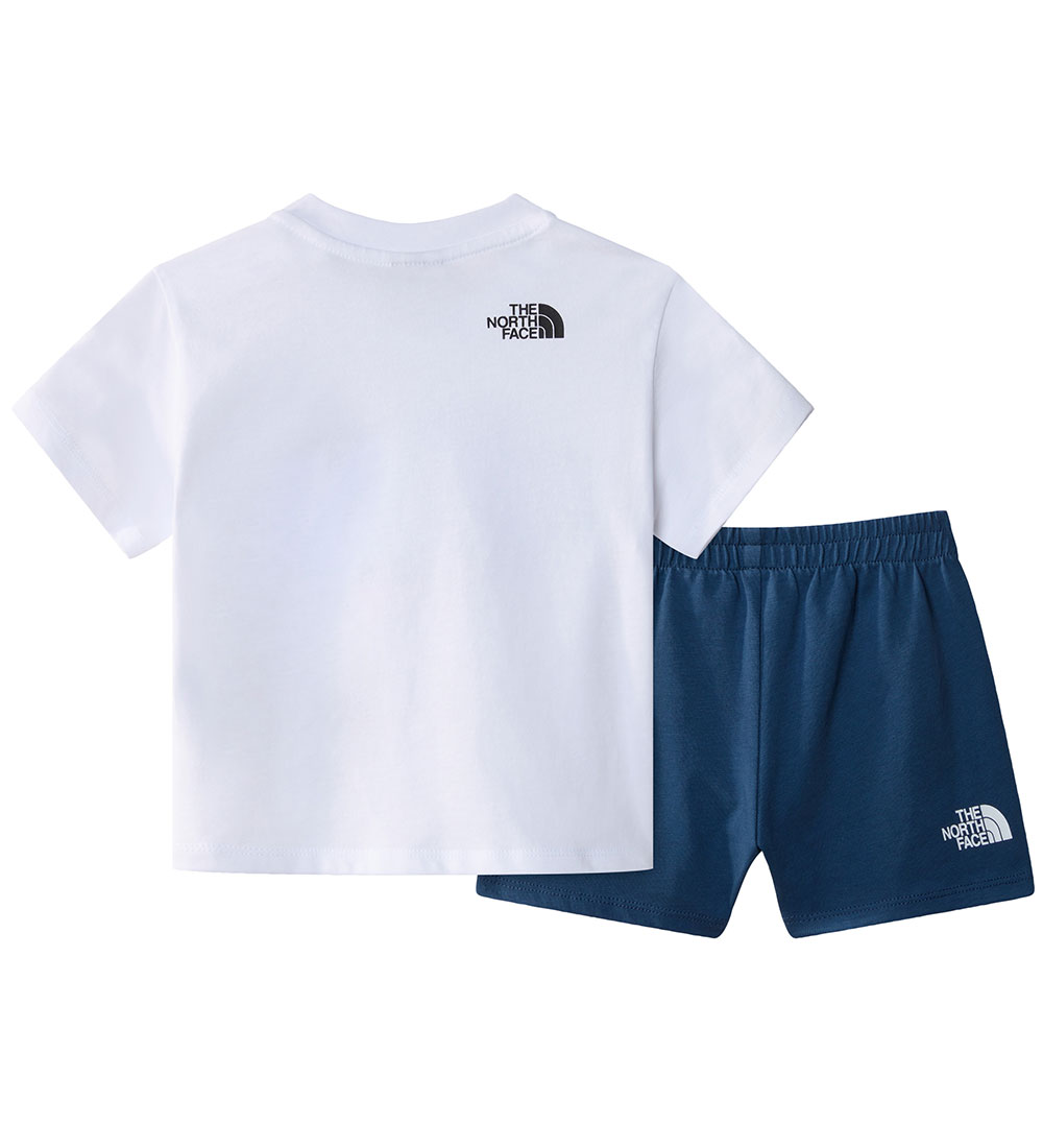Ensemble de Shorts The North Face - T-Shirt/Shorts - Blanc/Ombré