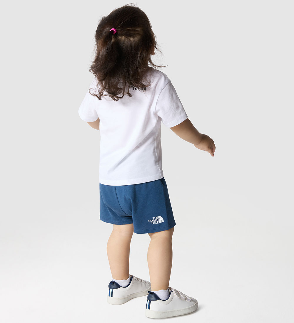 Ensemble de Shorts The North Face - T-Shirt/Shorts - Blanc/Ombré