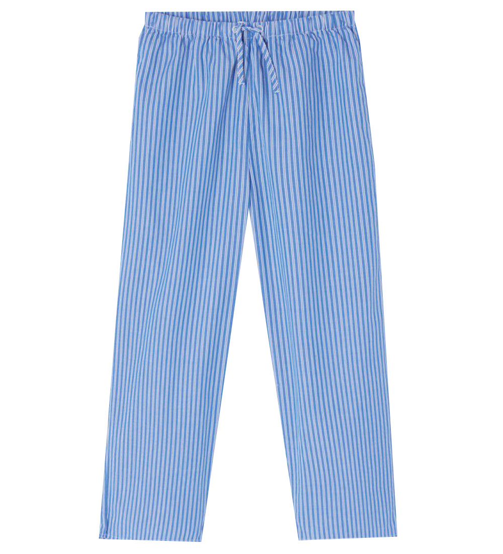 American Vintage Byxor - Rayures Aqua Stripes