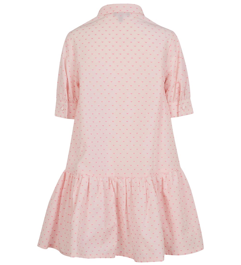 Emporio Armani Klänning - Rosa m. Logotyper