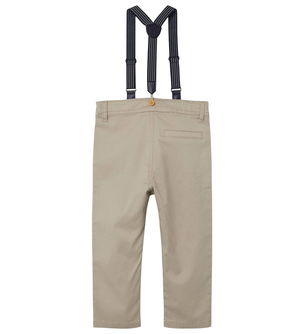 Name It Hosen m. Träger - Chino - NmmRyan - Reiner Kaschmir