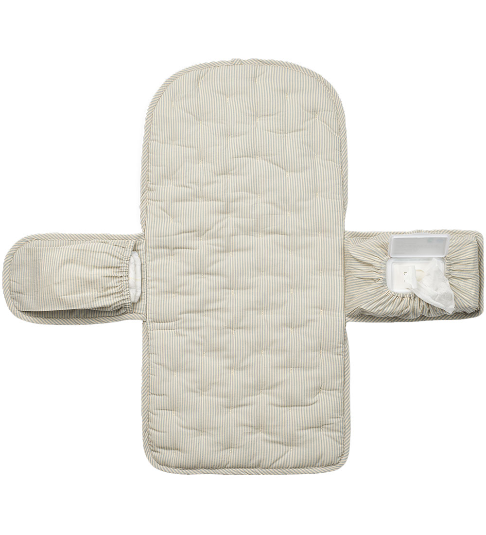 MarMar Changing Mat - Blue Stone Stripe