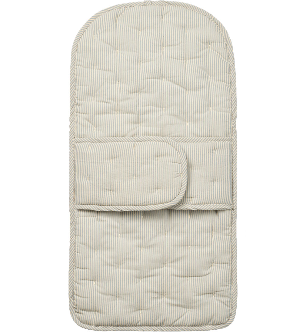 MarMar Changing Mat - Blue Stone Stripe