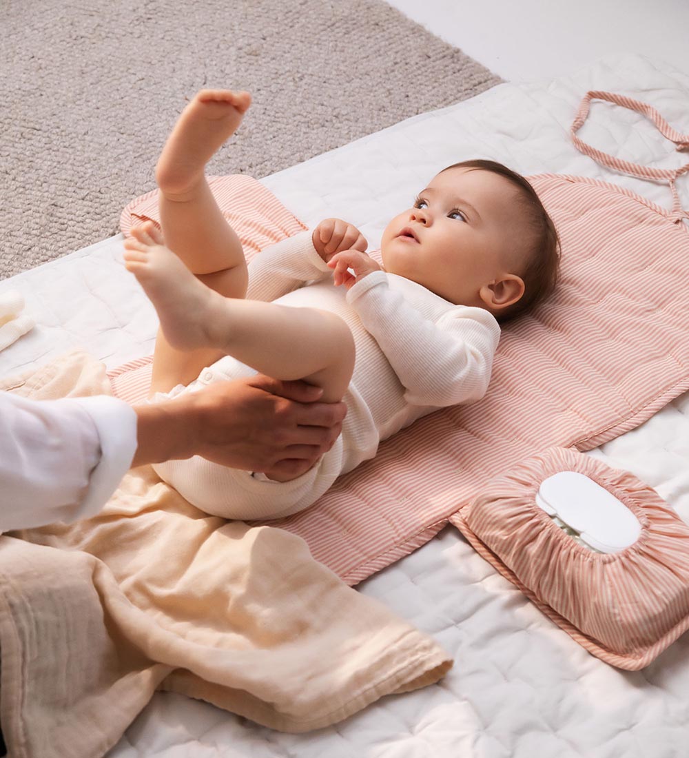 MarMar Changing Mat - Soft Cheek Stripe