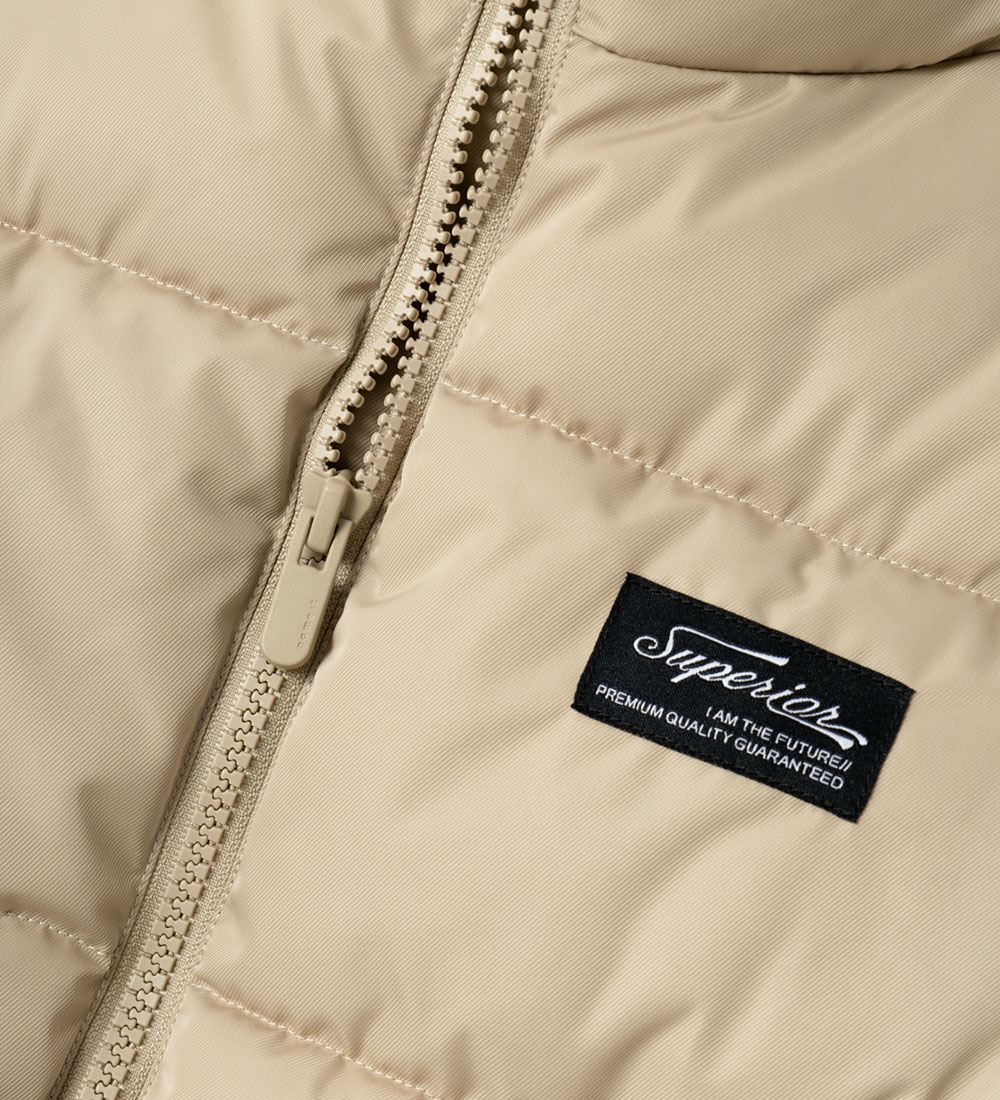 Name It Puffer Vest - NkmMambo - White Pepper