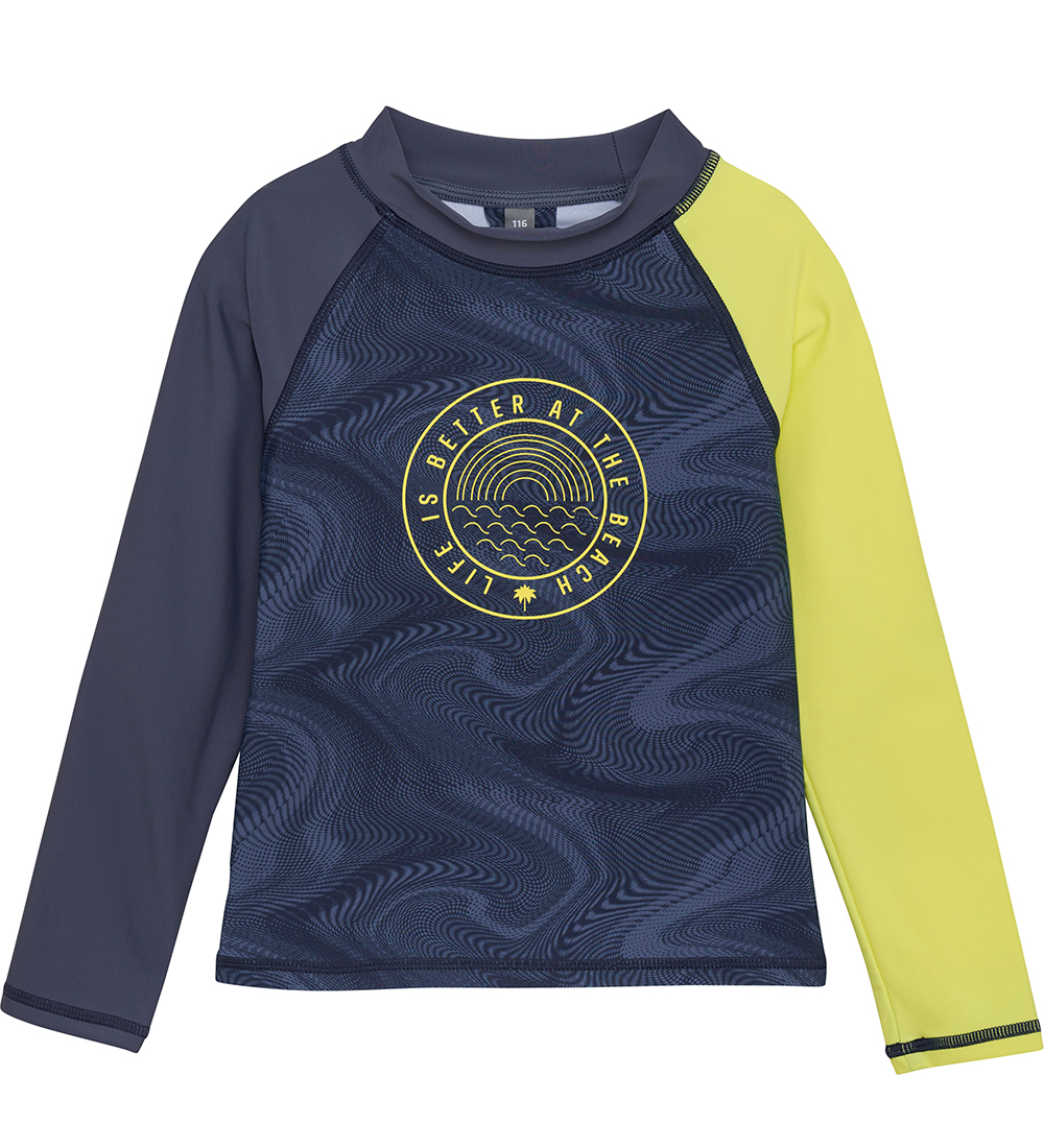 Color Kids Swim Top - Vintage Indigo