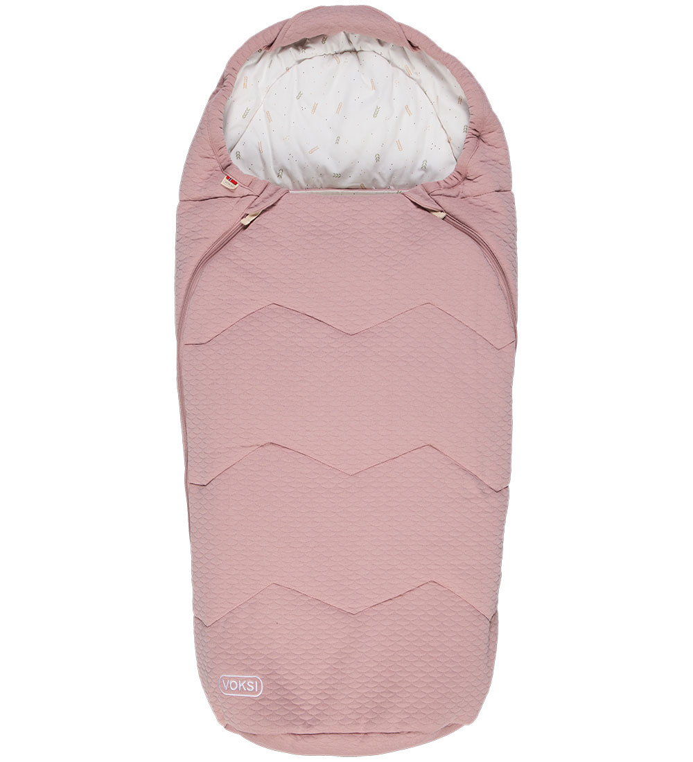 Voksi Footmuff - Breeze Light - 100 cm - Soft Grape Fields