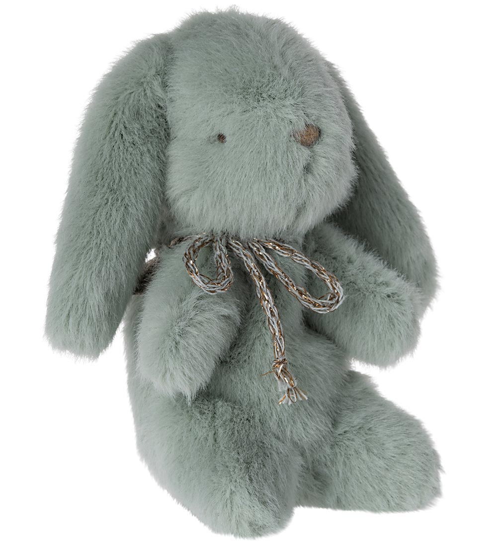 Maileg Soft Toy - Rabbit I Plys - Mini - 13 cm - Mint