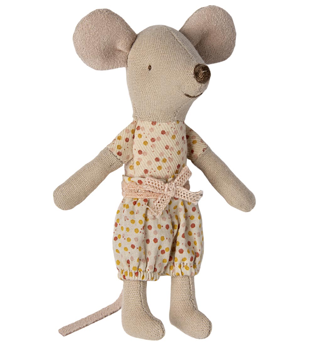 Maileg Maus - kleine Schwester I Streichholzschachtel