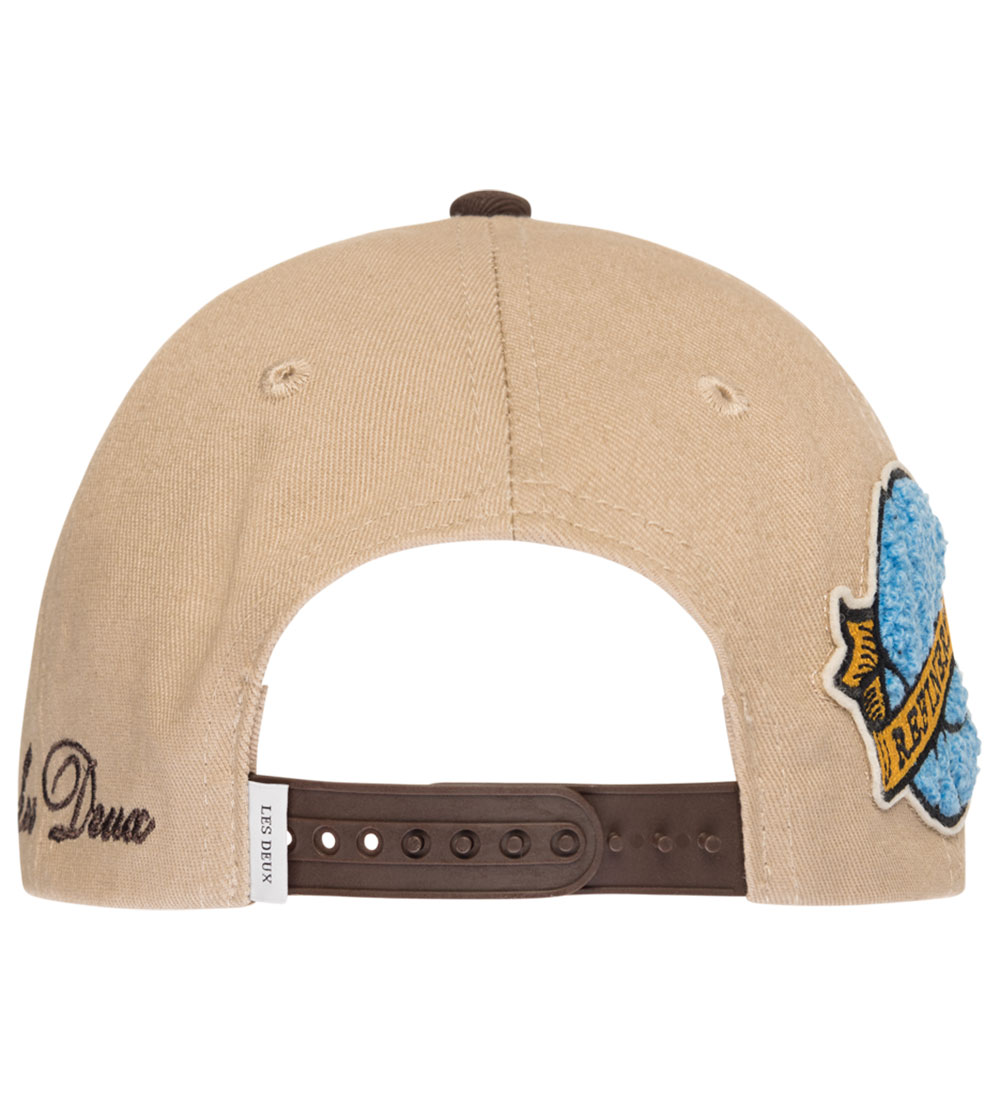 Les Deux Cap - Encore Varsity - Light Desert Sand/Coffee Brow