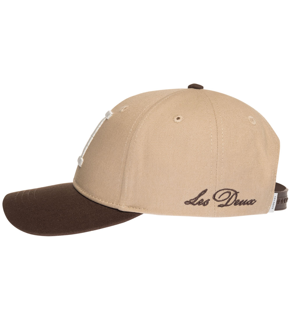 Les Deux Cap - Encore Varsity - Light Desert Sand/Coffee Brow