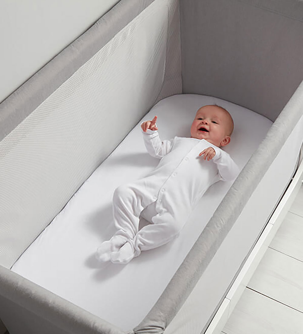 Shnuggle Mattress - Air Cot Airflow - 120x60 cm - White