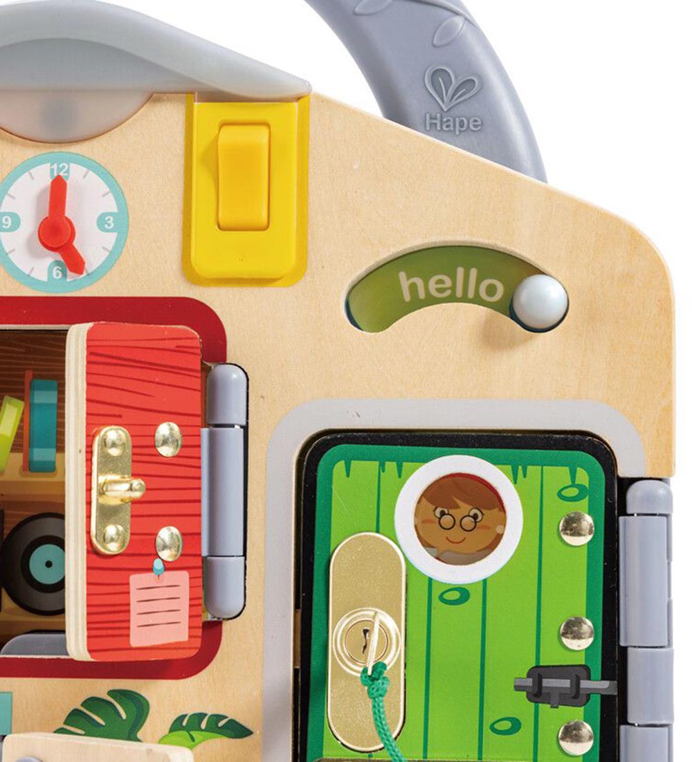 Hape Aktivitetstavle - Tre - Lbakkespillebrett