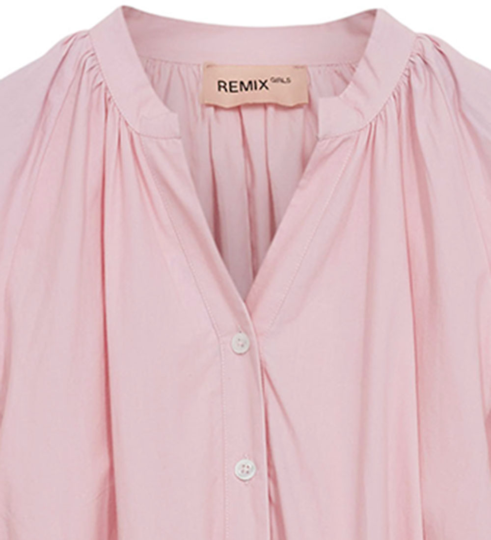 Designers Remix Klänning - Serena Raglan - Baby Pink