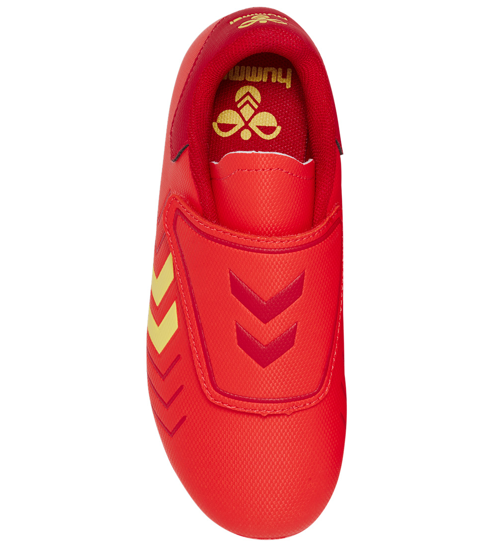 Hummel Fótboltaskór - Hattrick MG Jr - Haute Red