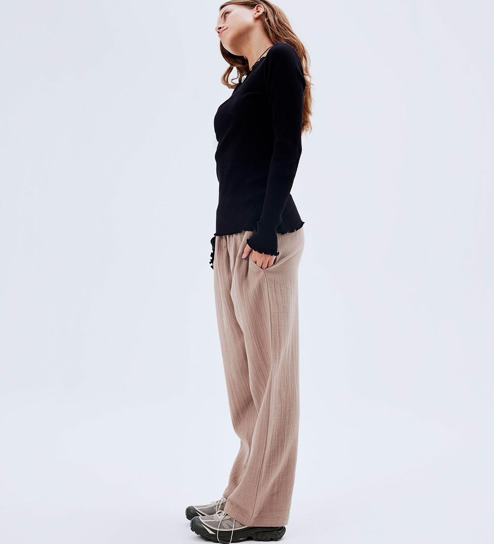 LMTD Trousers - NlfHussa String Straight - Peyote