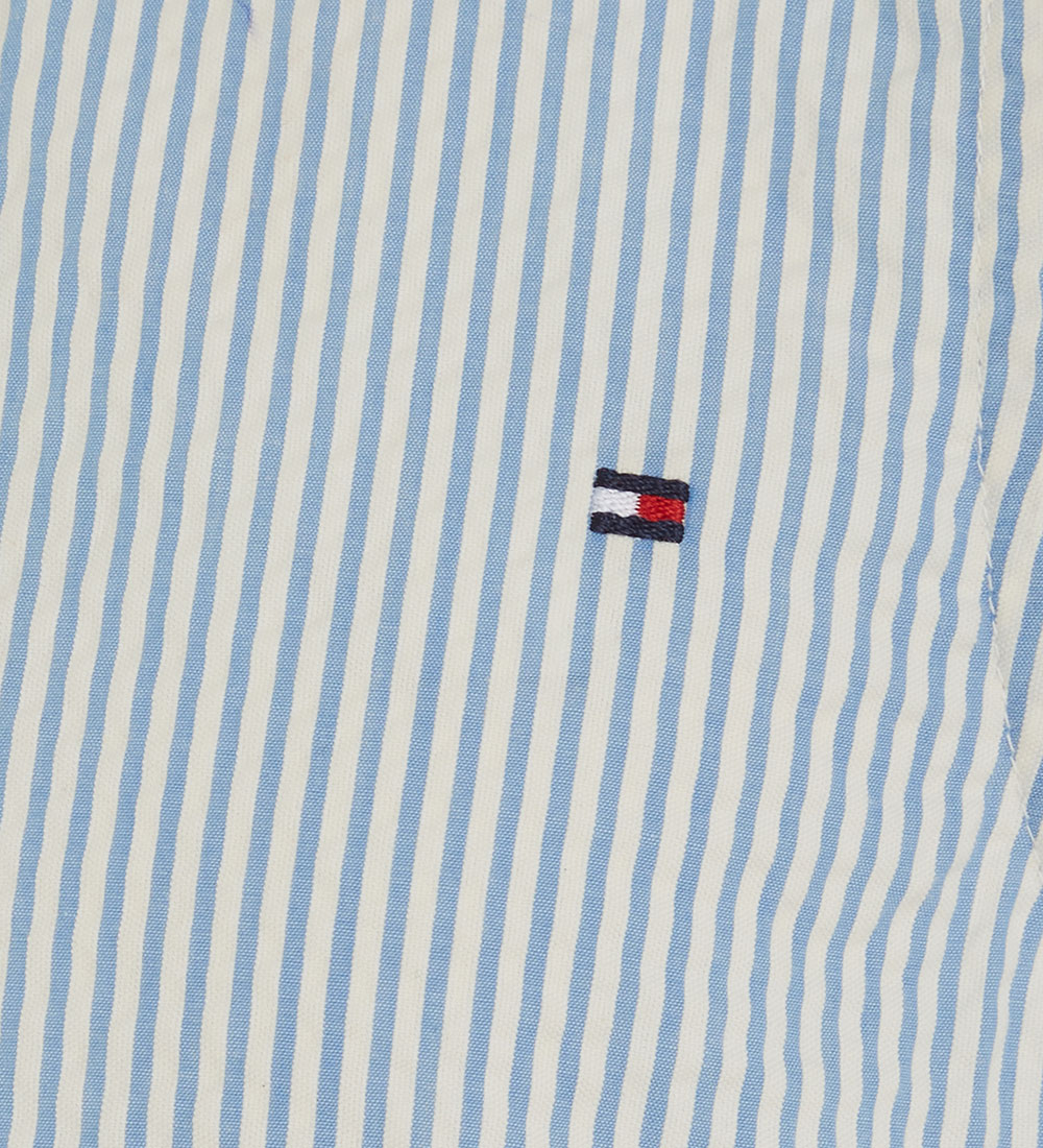 Tommy Hilfiger Klänning - Seersucker - Blue Spell Stripe
