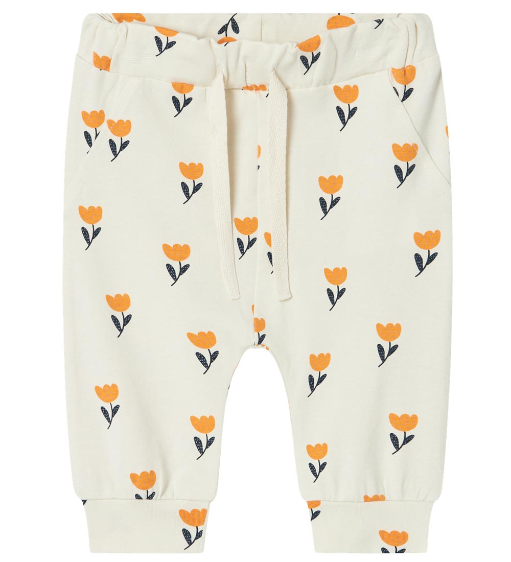 Name It Trousers- NbfVandora - Jet Stream/Flowers
