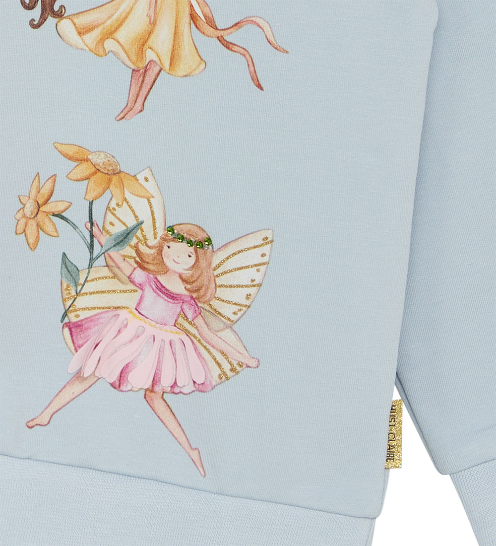 Hust and Claire Sweatshirt - HCSaria - Blue Flachs
