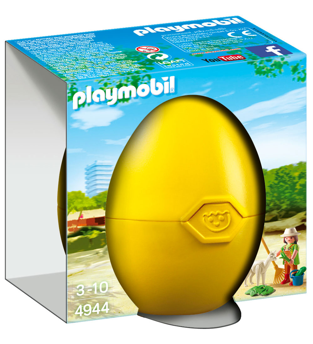 Playmobil City Life Easter egg - Pet sitter with Alpaca - 4944 -