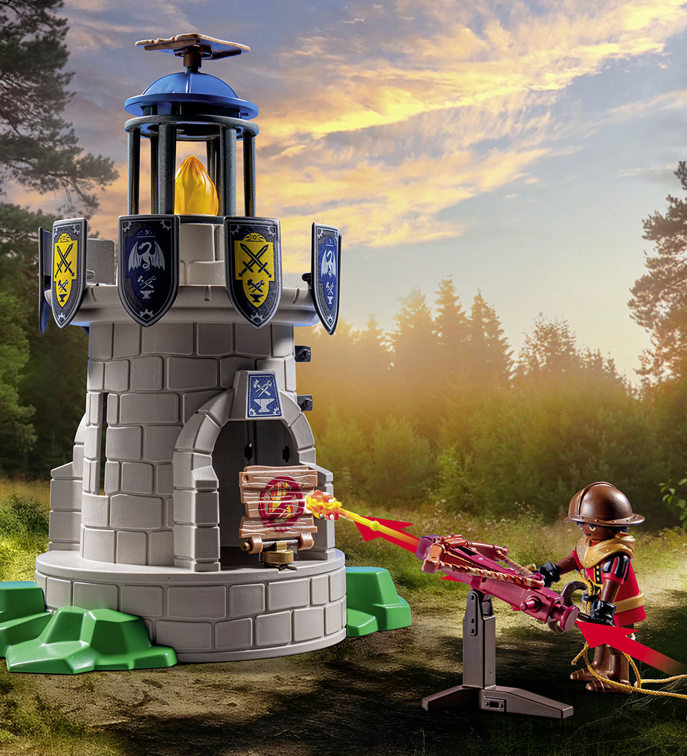 Playmobil Novelmore - Riddertårn w. Blacksmith And Dragon - 7148
