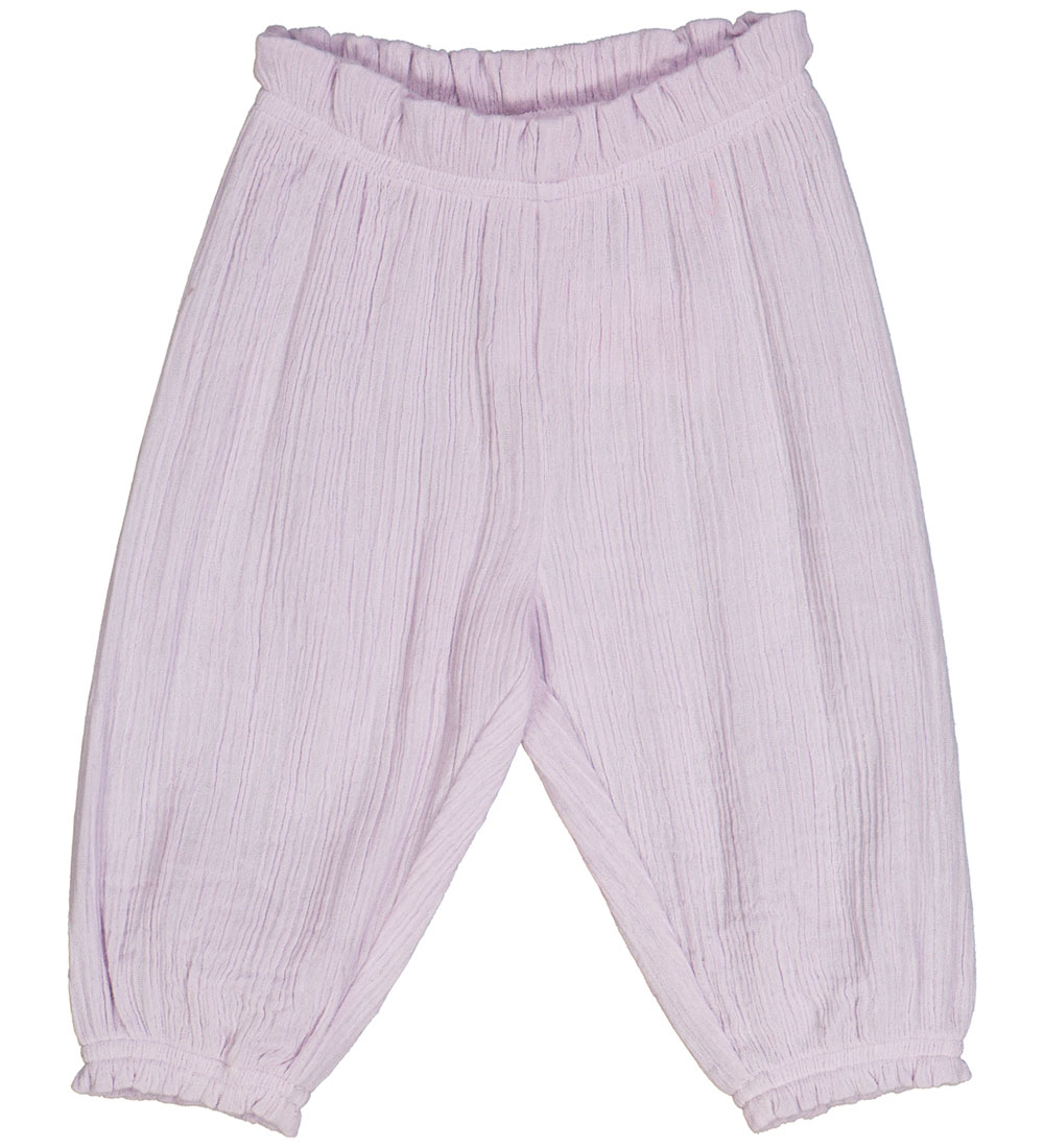 Müsli Trousers - Muslin Flared - Orchid