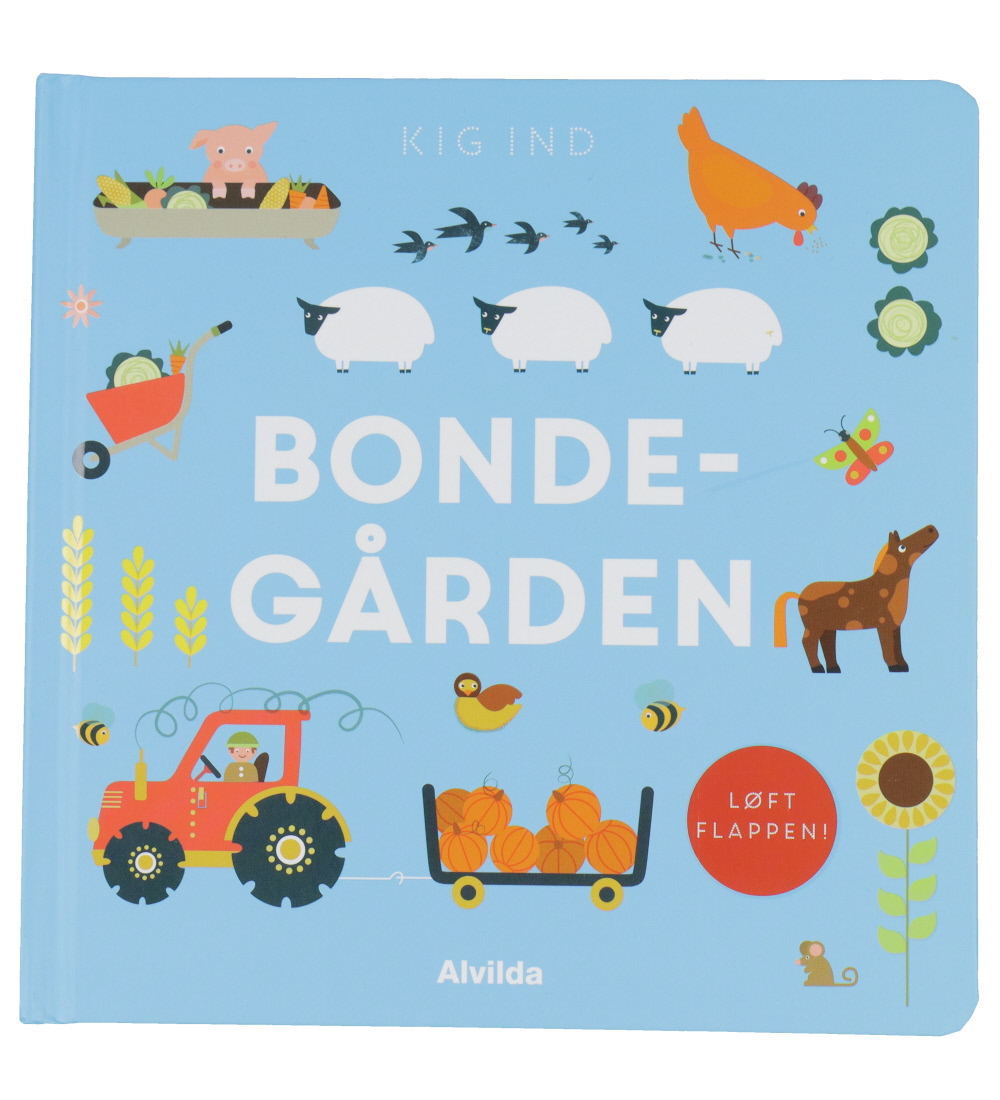 Alvilda Book - Look Inside - The Farm - Danish