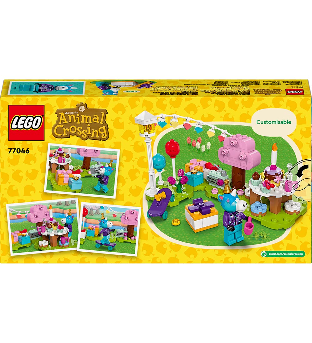 LEGO® Animal Crossing - Julianin synttärijuhlat 77046 - 170 Osaa