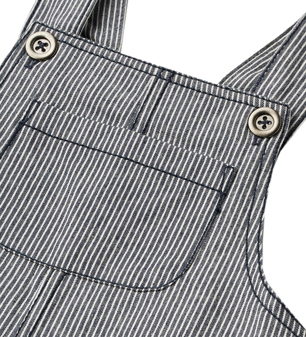 Wheat Overalls - Issey - Denim Stripe