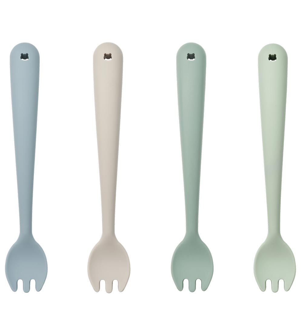 Liewood Vorken - 4-pack - Silicone - Scott - Dusty Mint Multi Mi