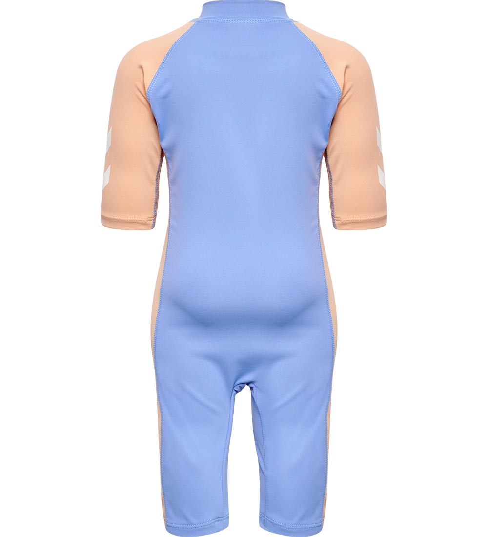 Hummel Coverall Swimsuit - HmlCala - UV40+ - Blue/Pink