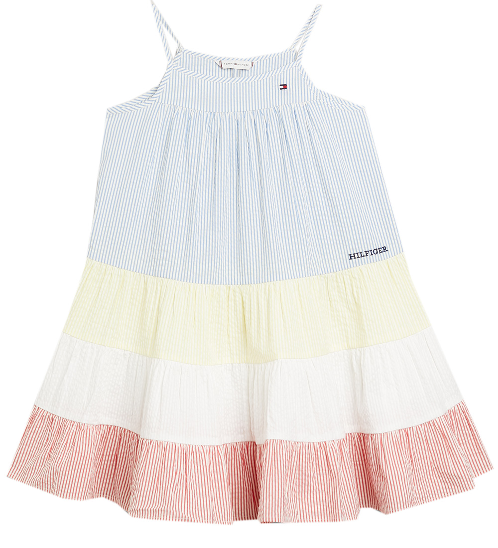 Tommy Hilfiger Kleid - Seersucker Mixed Stripe - Multi Stripe