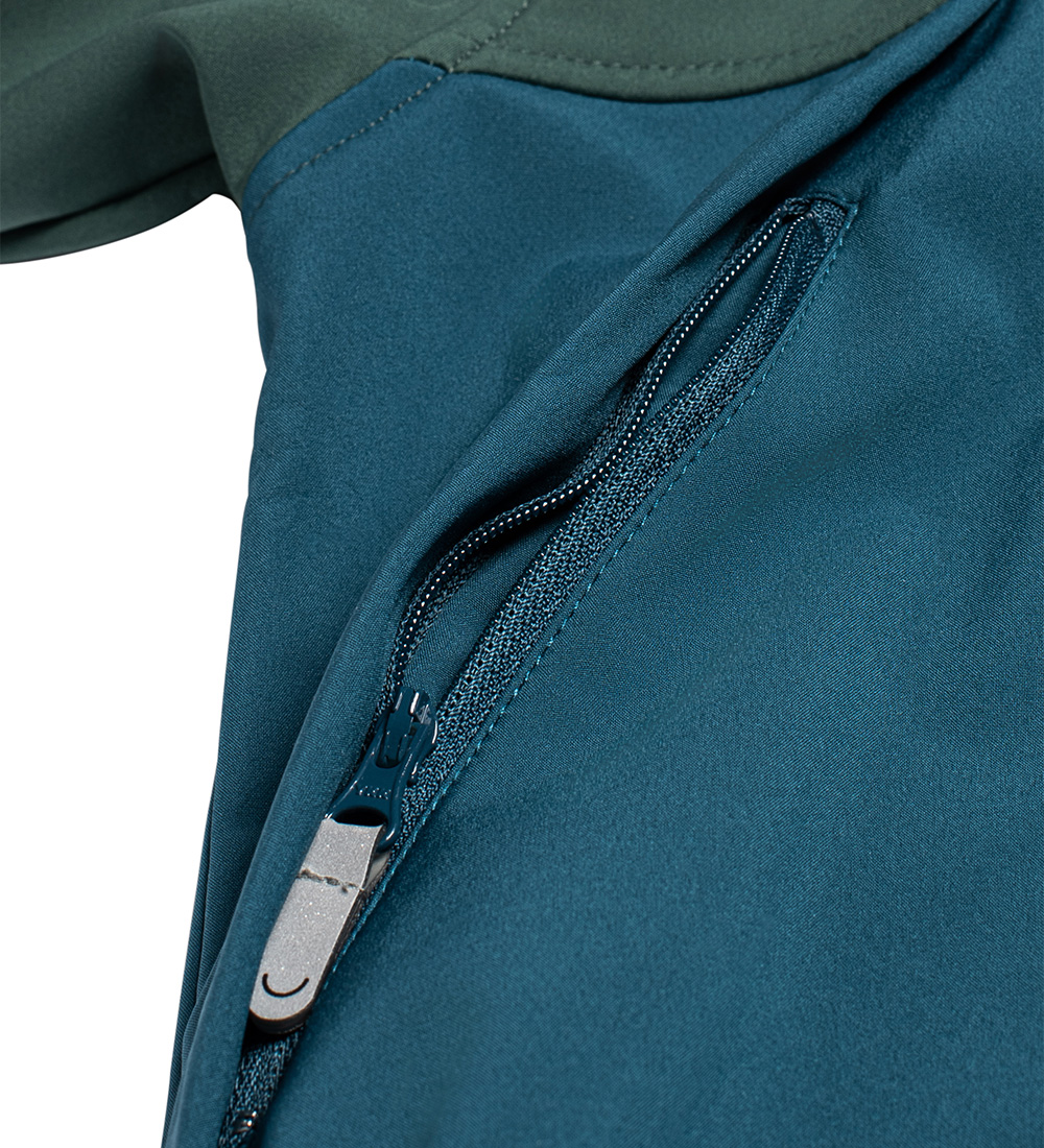 Viking Softshell föt M. Flís - Play - Dark Green