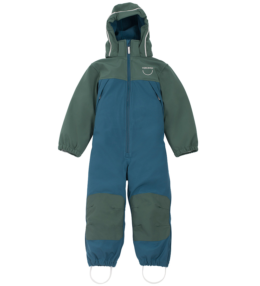 Viking Softshell föt M. Flís - Play - Dark Green