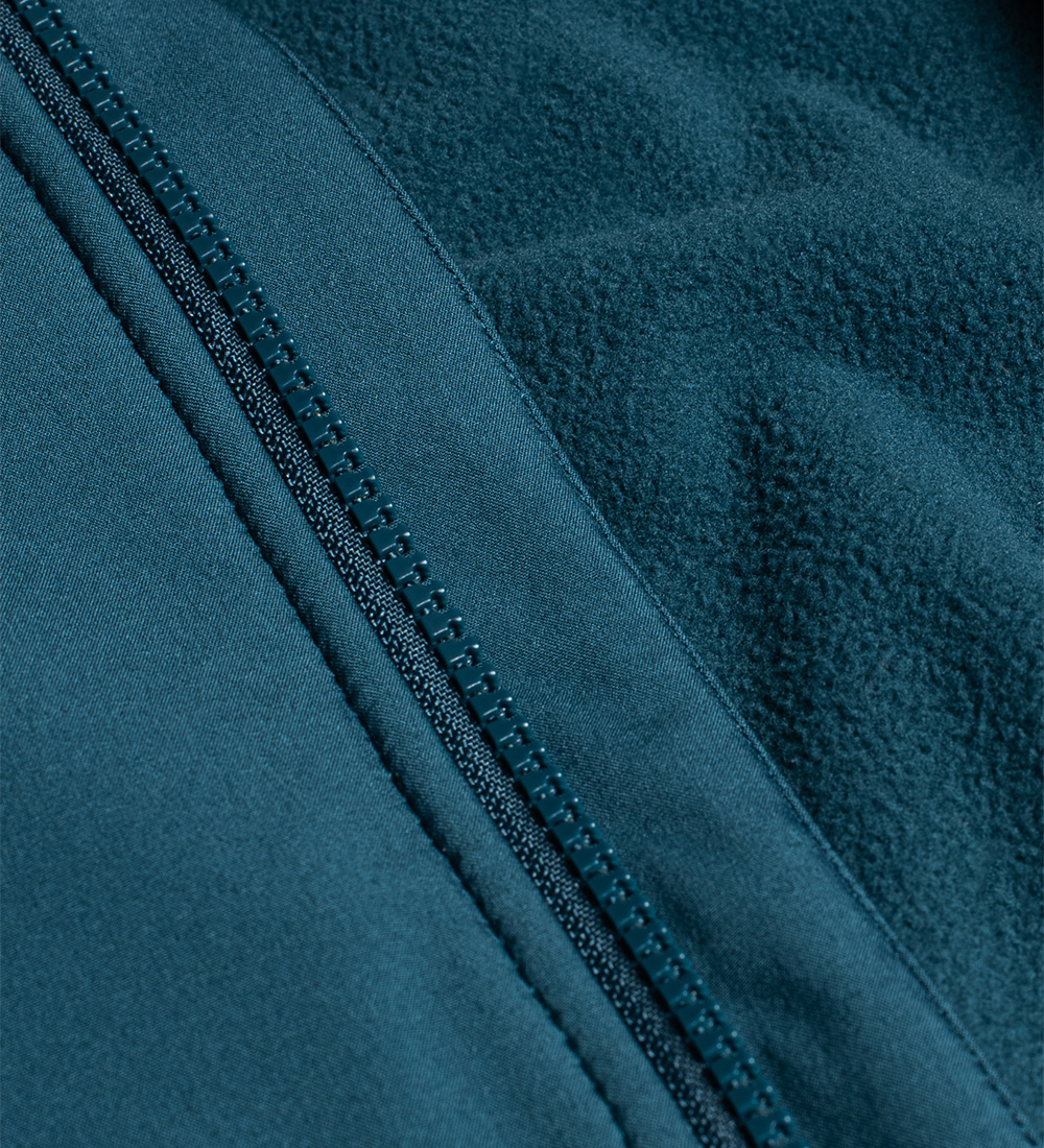 Viking Softshell Jacket w. Fleece - Play - Denim