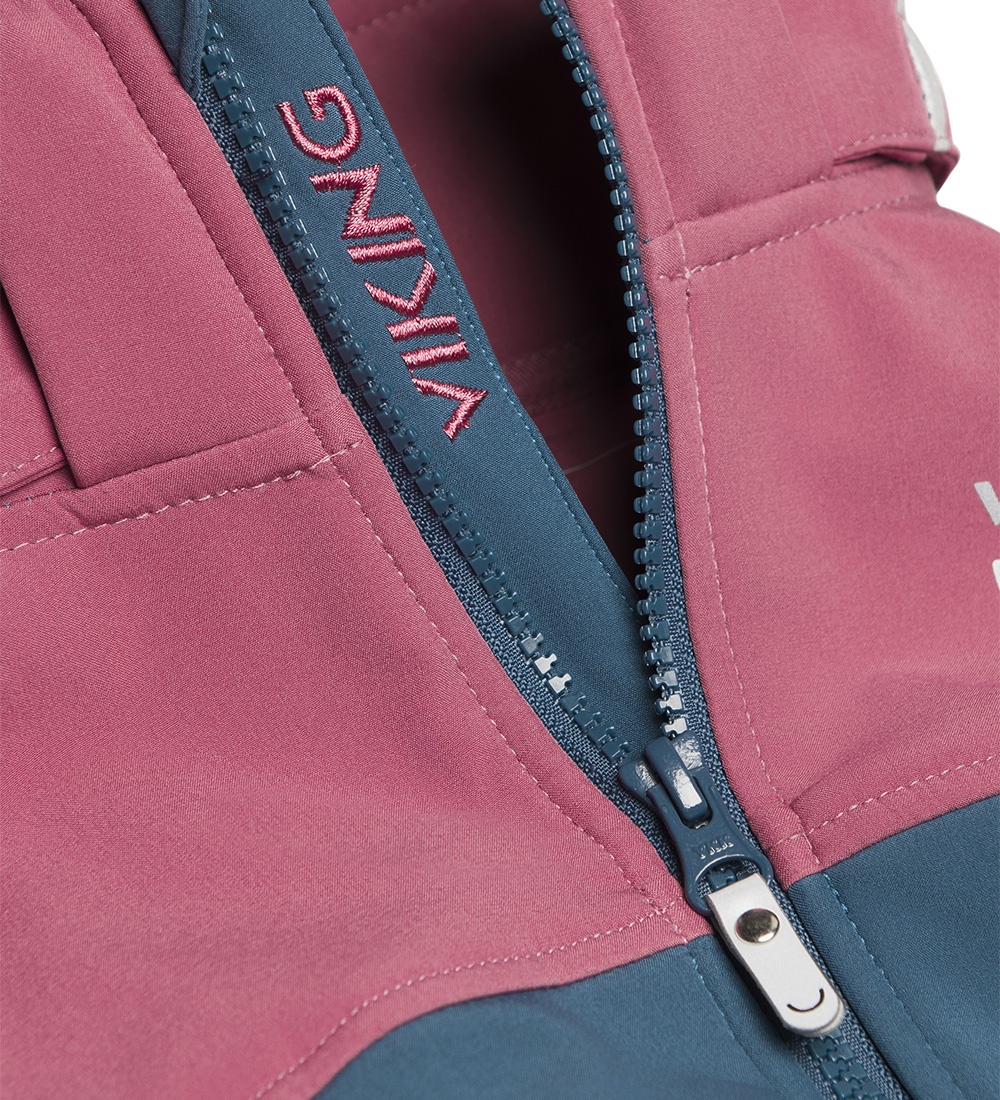 Viking Softshell Suit w. Fleece - Play - Plum