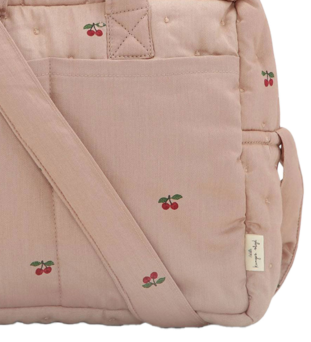 Konges Sløjd Skötväska Till Docka - Cherry Blush