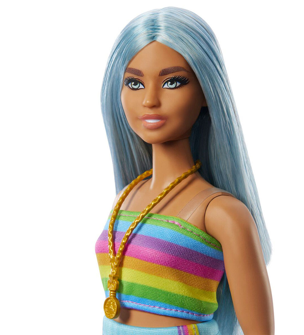 Barbie Puppe - 30 cm - Fashionista Rainbow Athleisure