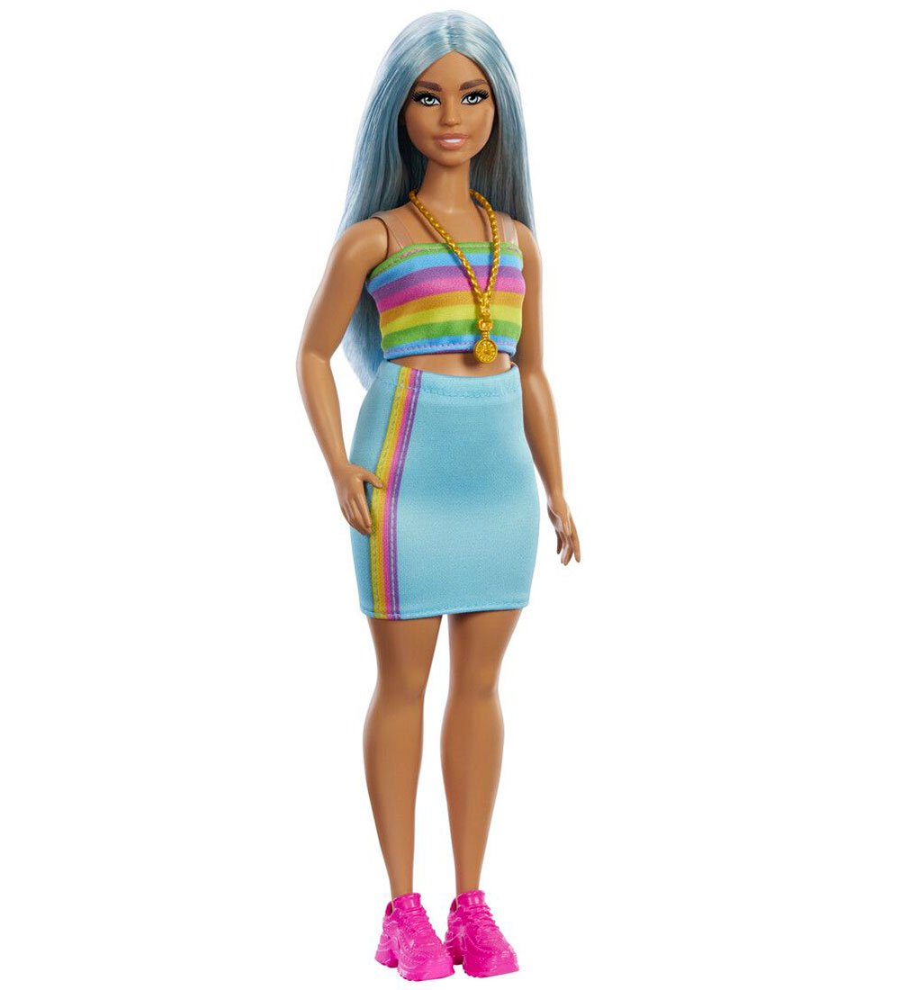 Barbie Puppe - 30 cm - Fashionista Rainbow Athleisure