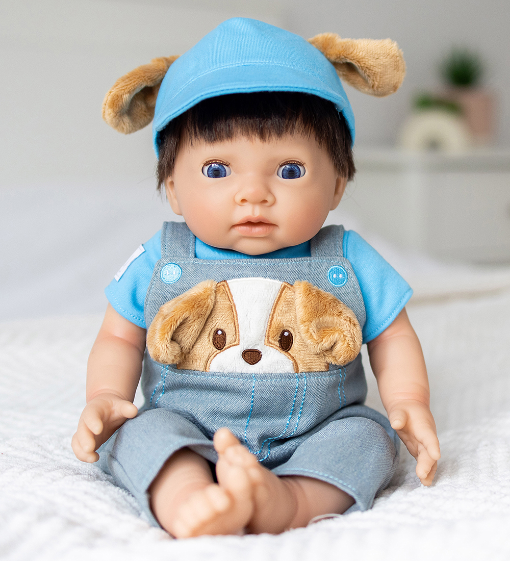 Tiny Treasures Doll Clothes - Little Paws Puppy Outfit