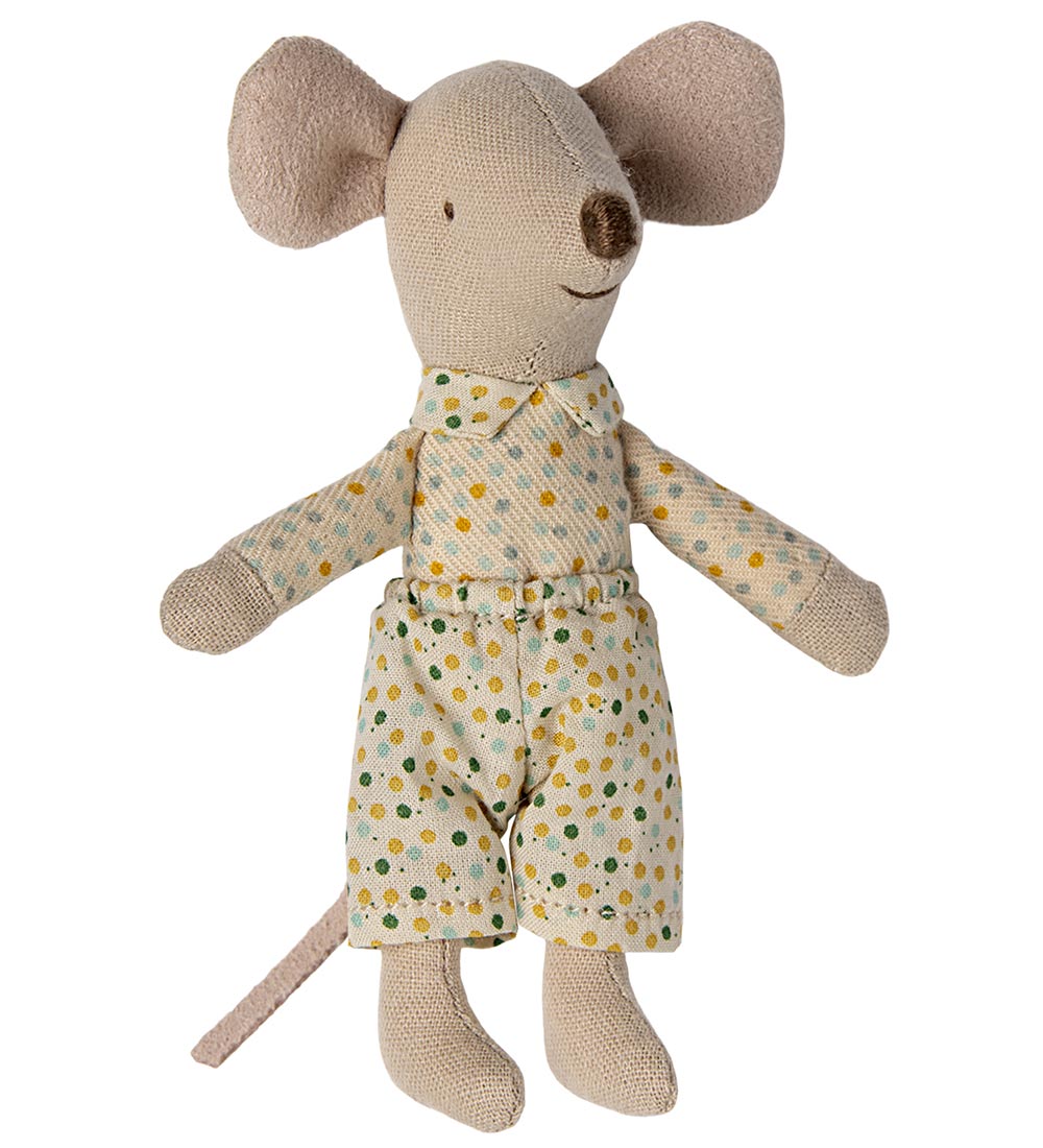 Souris Maileg - Petit frère dans une boîte d'allumettes