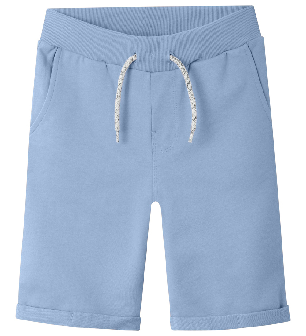 Shorts en Molleton Name It - NkmVermo - Chambray Blue
